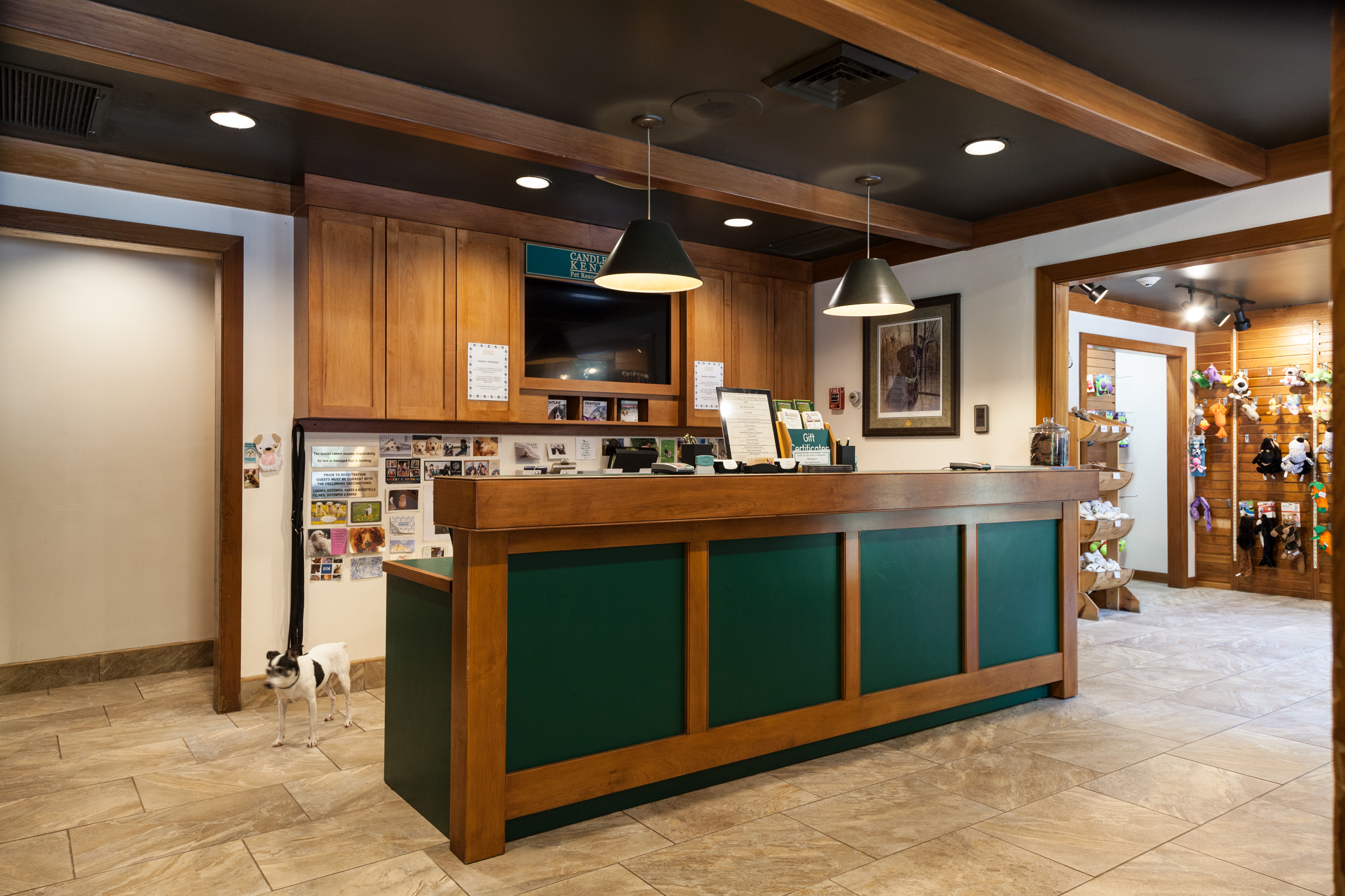 Candlewick Kennels Reception