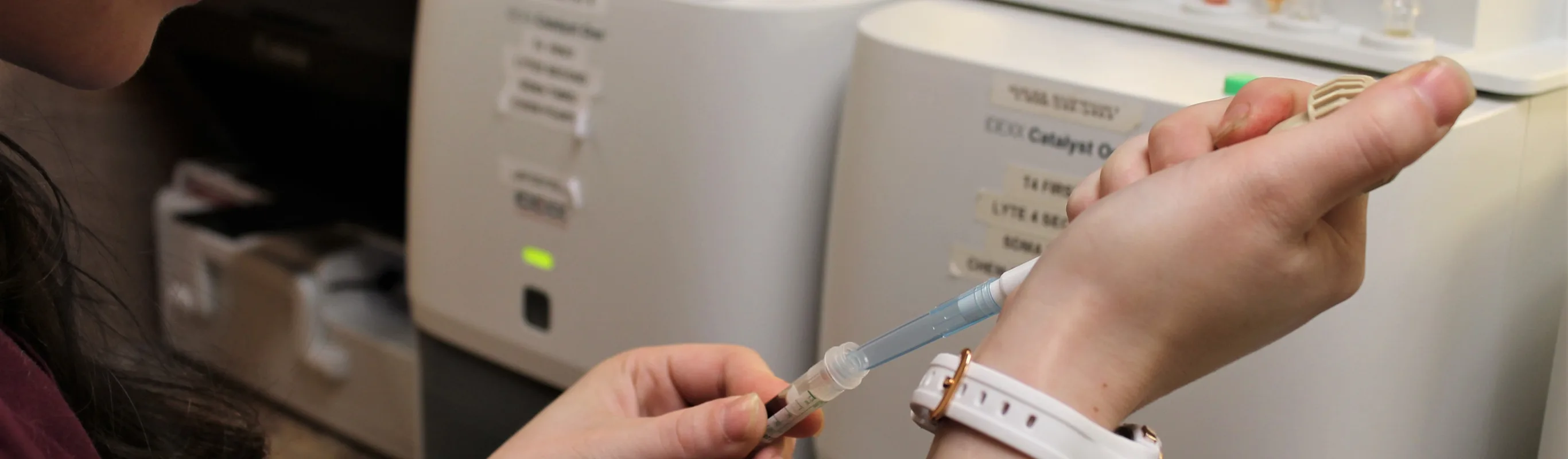 Blood syringe Blood syringe