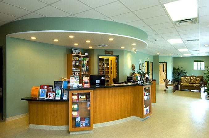 Braden River Animal Hospital Reception Desk