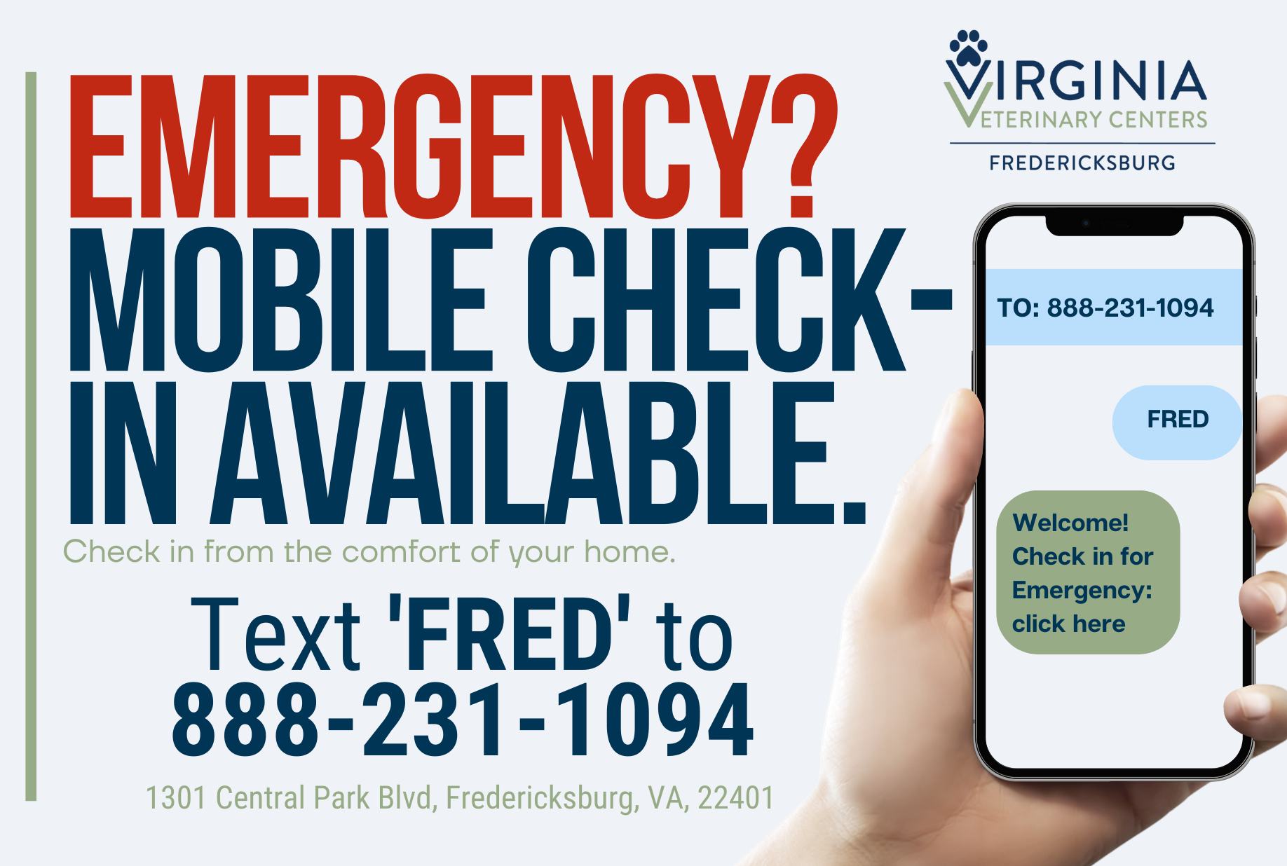 Fredericksburg ER Express Virginia Veterinary Centers