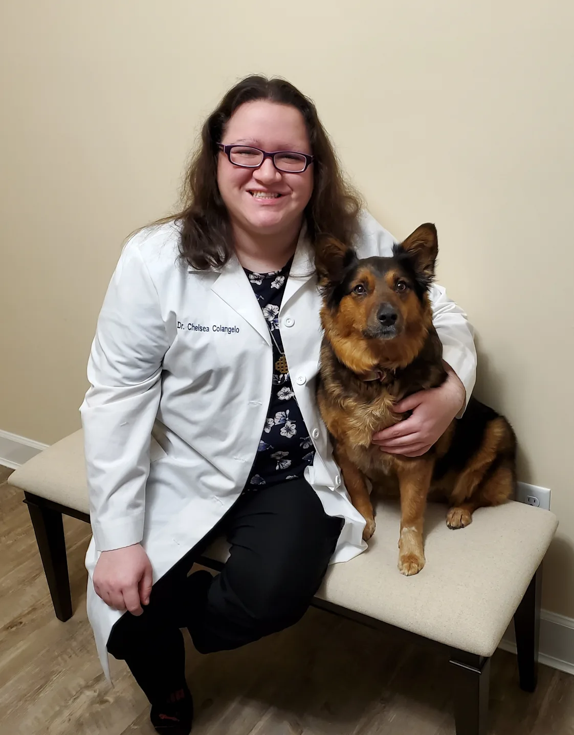 Dr. Chelsea Colangelo, DVM at Brighton-Eggert Animal Clinic Dr. Chelsea Colangelo, DVM at Brighton-Eggert Animal Clinic