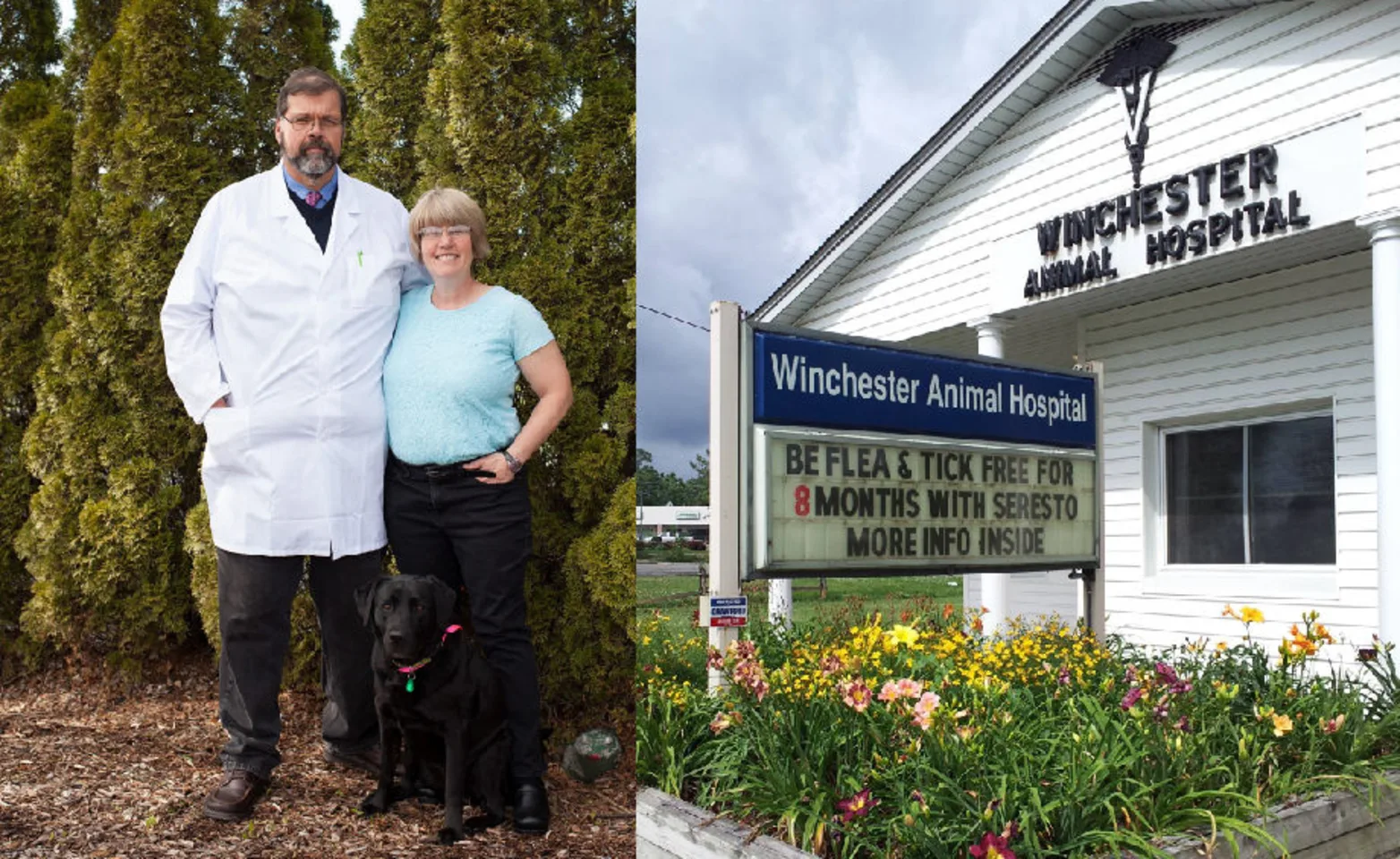 Winchester Animal Hospital - Exterior & Founders Winchester Animal Hospital - Exterior & Founders