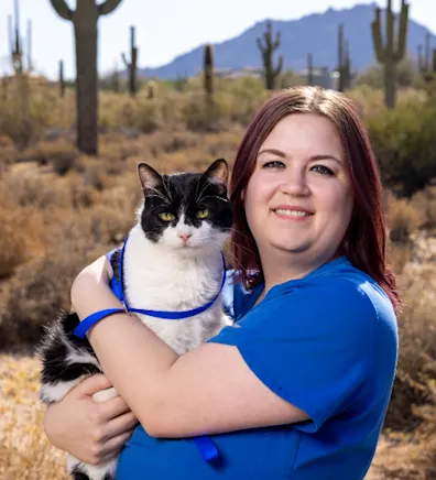 A photo of Pima North Animal Hospital's Megan K. A photo of Pima North Animal Hospital's Megan K.