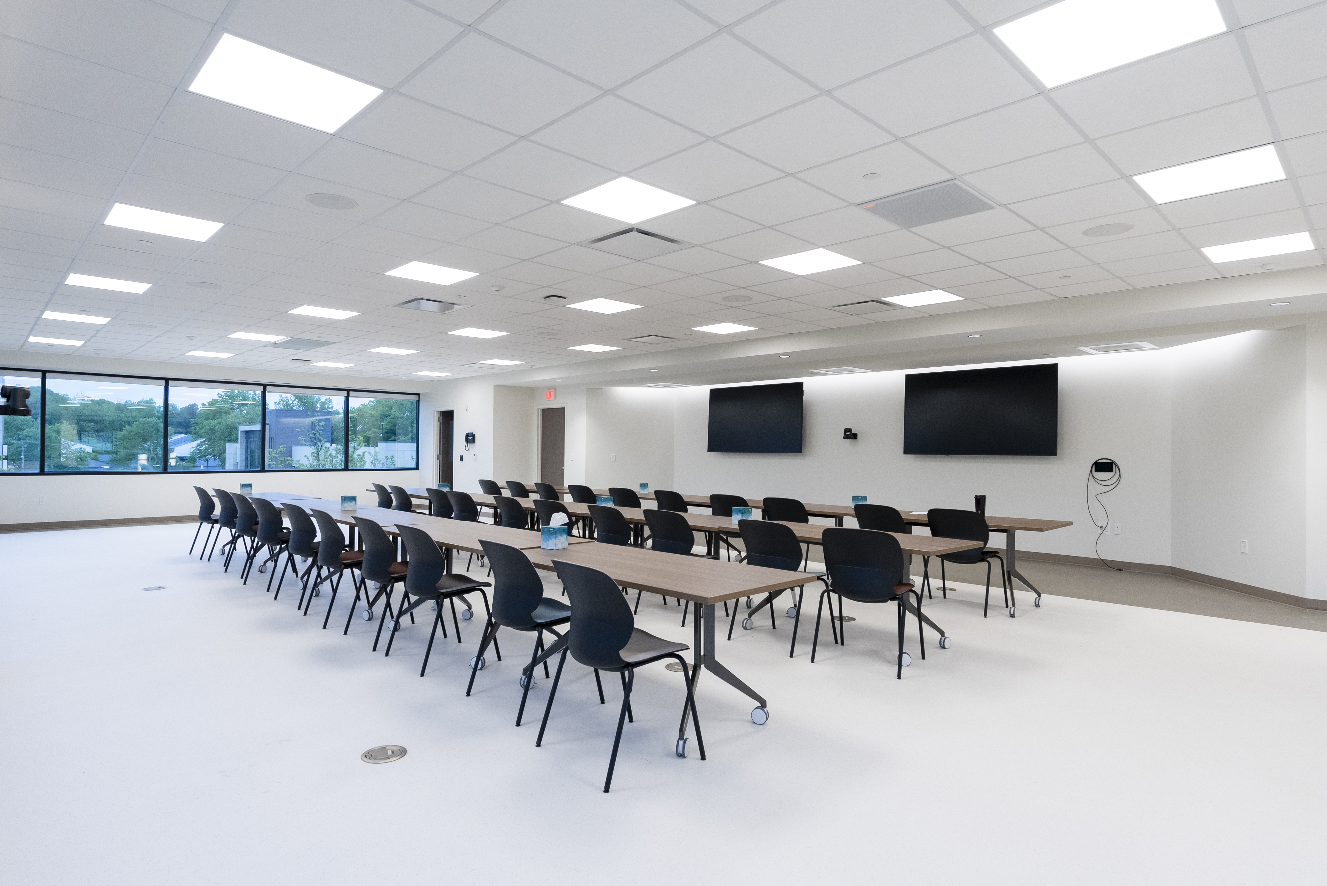 Interior with chairs