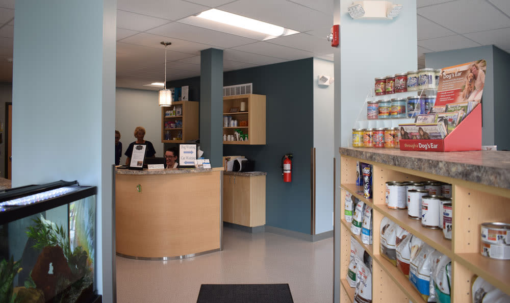 Larkin Veterinary Center Lobby