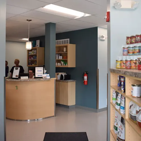 Larkin Veterinary Center Lobby Larkin Veterinary Center Lobby