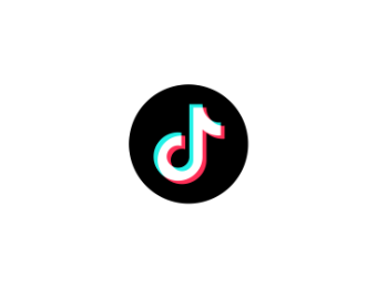 Tiktok Small Circle Transparent Logo