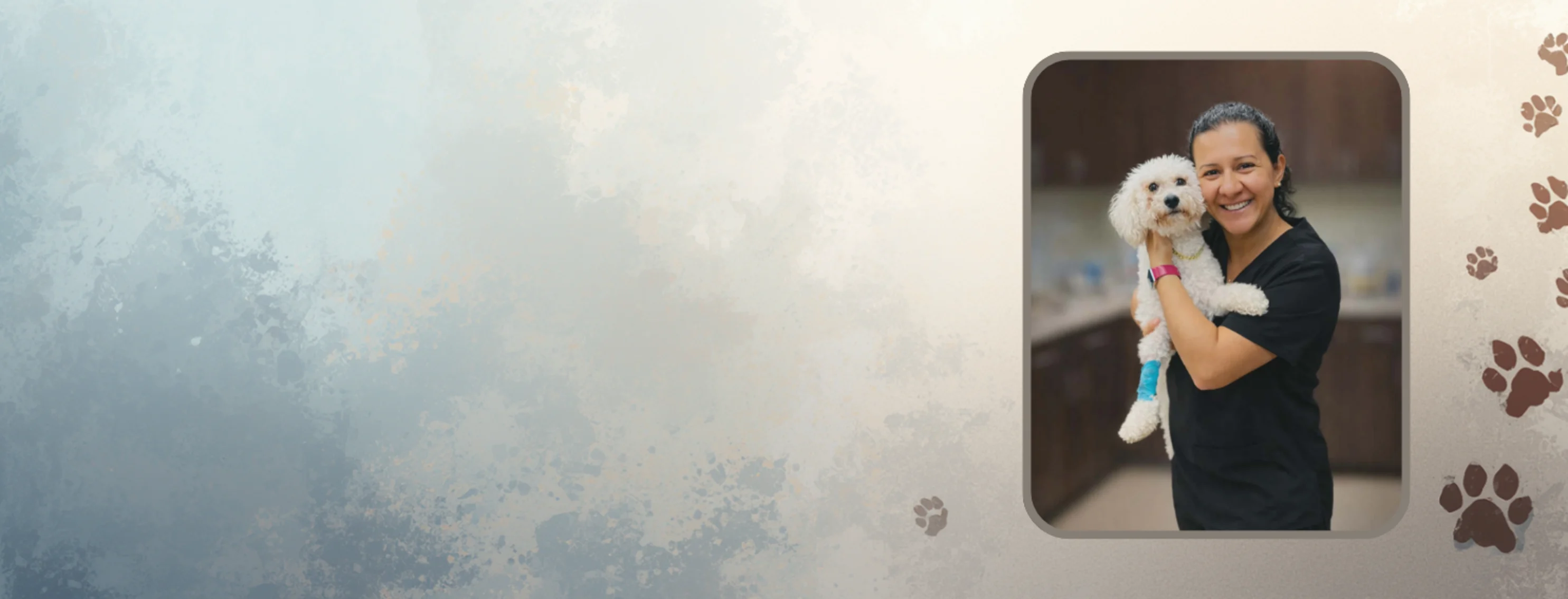 Dr. Maria Gobrial with patient Dr. Maria Gobrial with patient