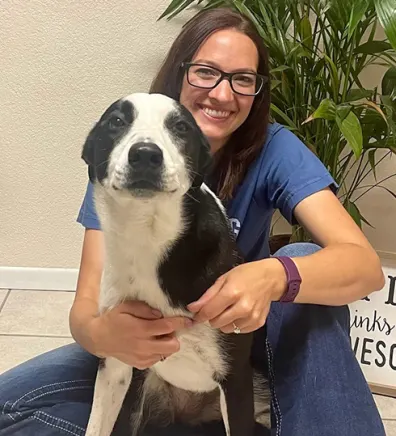 Jerrie at Valley Veterinary Clinic Pet Lodge and Salon