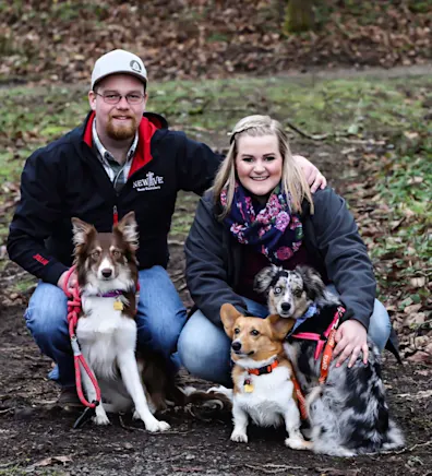 Lexi and her dogs Lexi and her dogs