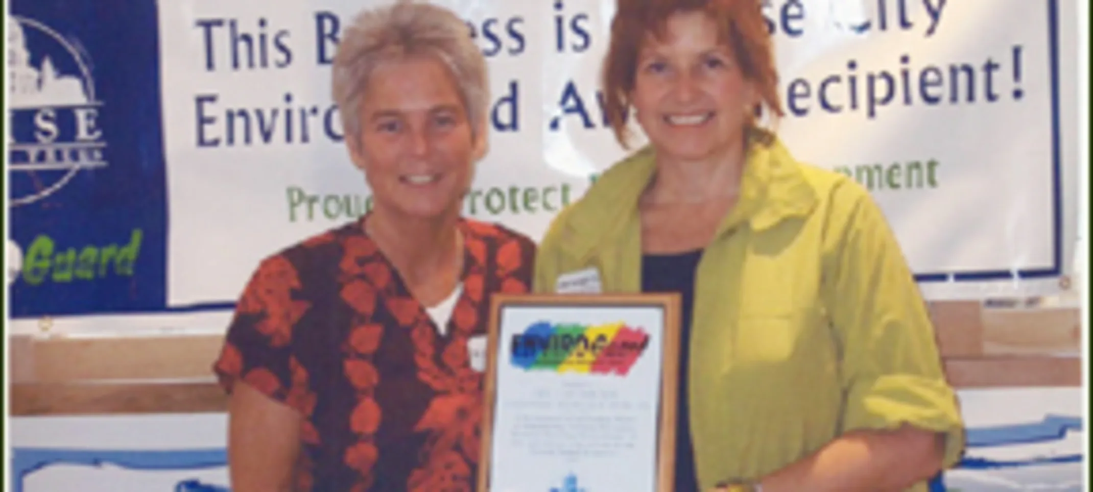 Enviroguard award and The Cat Doctor veterinarians Enviroguard award and The Cat Doctor veterinarians