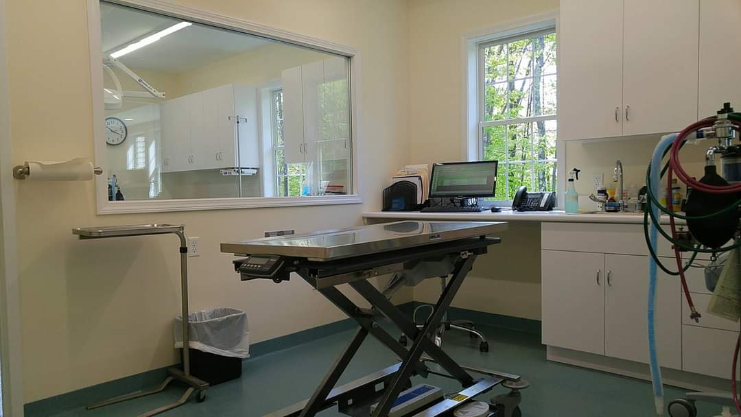 Exam table.