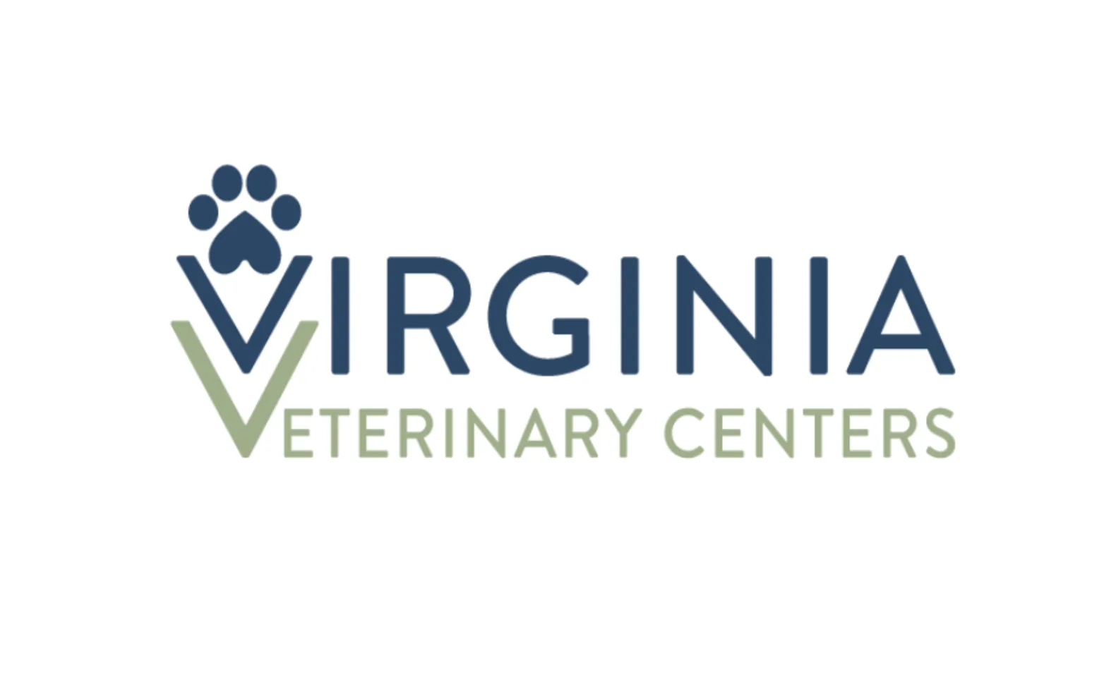 Virginia Veterinary Centers logo. Virginia Veterinary Centers logo.