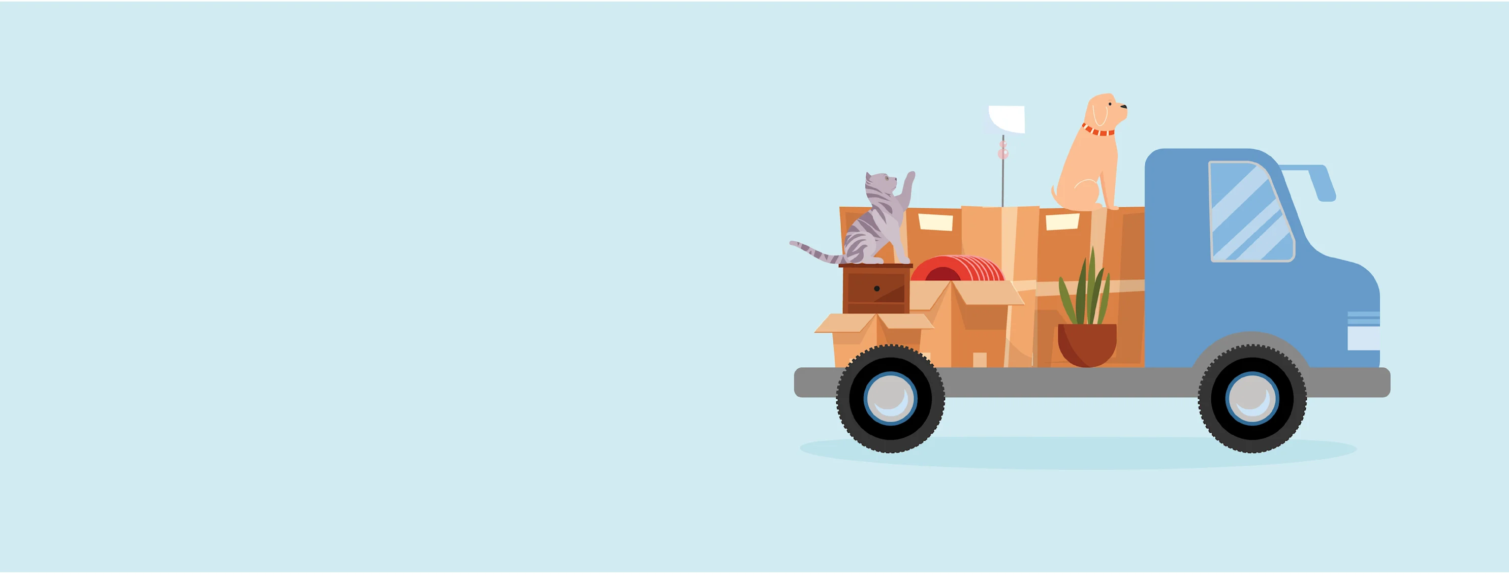 Drawing of cart and truck with Drawing of cart and truck with