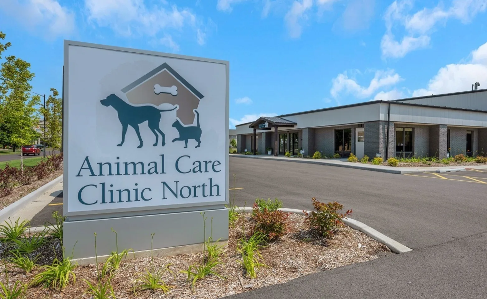 Exterior of Animal Care Clinic North Exterior of Animal Care Clinic North