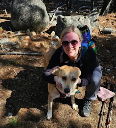 A photo of Hospital Manager Kathy smiling A photo of Hospital Manager Kathy smiling