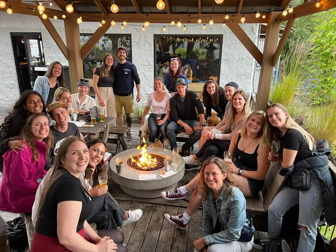 A Group of Eagleview Team Members