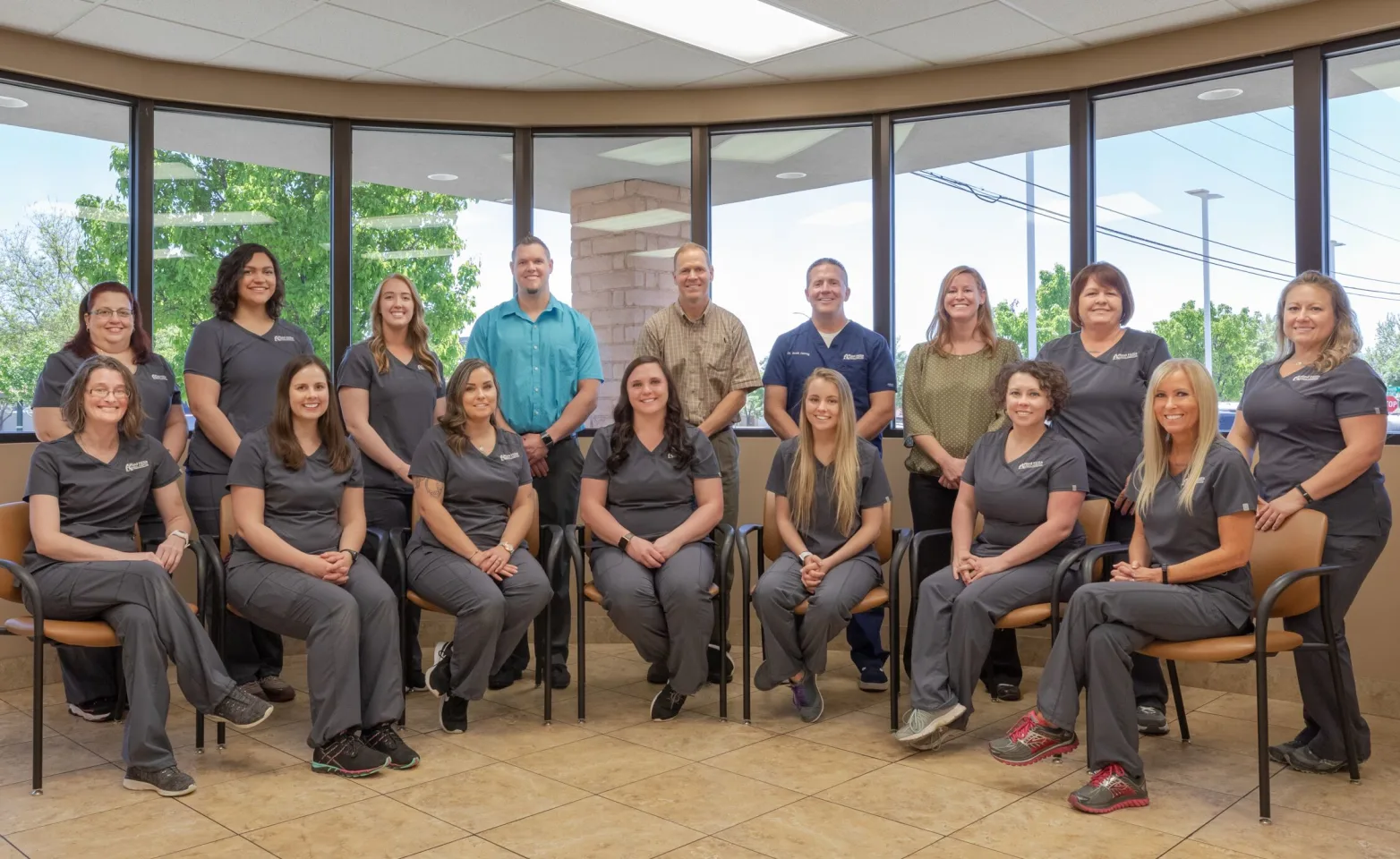 Group Staff Photo at Red Hills Animal Hospital