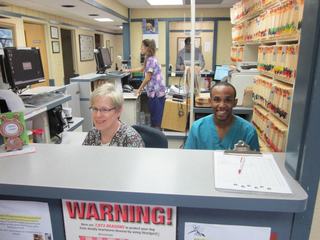 Florissant Animal Hospital Reception Desk