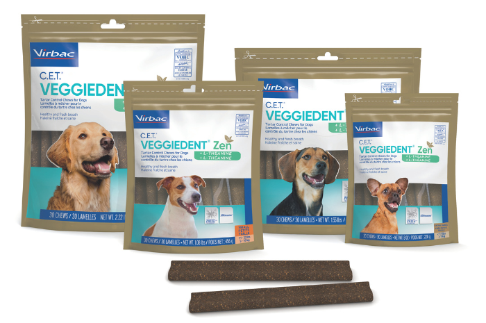 C.E.T.® VEGGIEDENT® Zen Tartar Control Chews for Dogs 