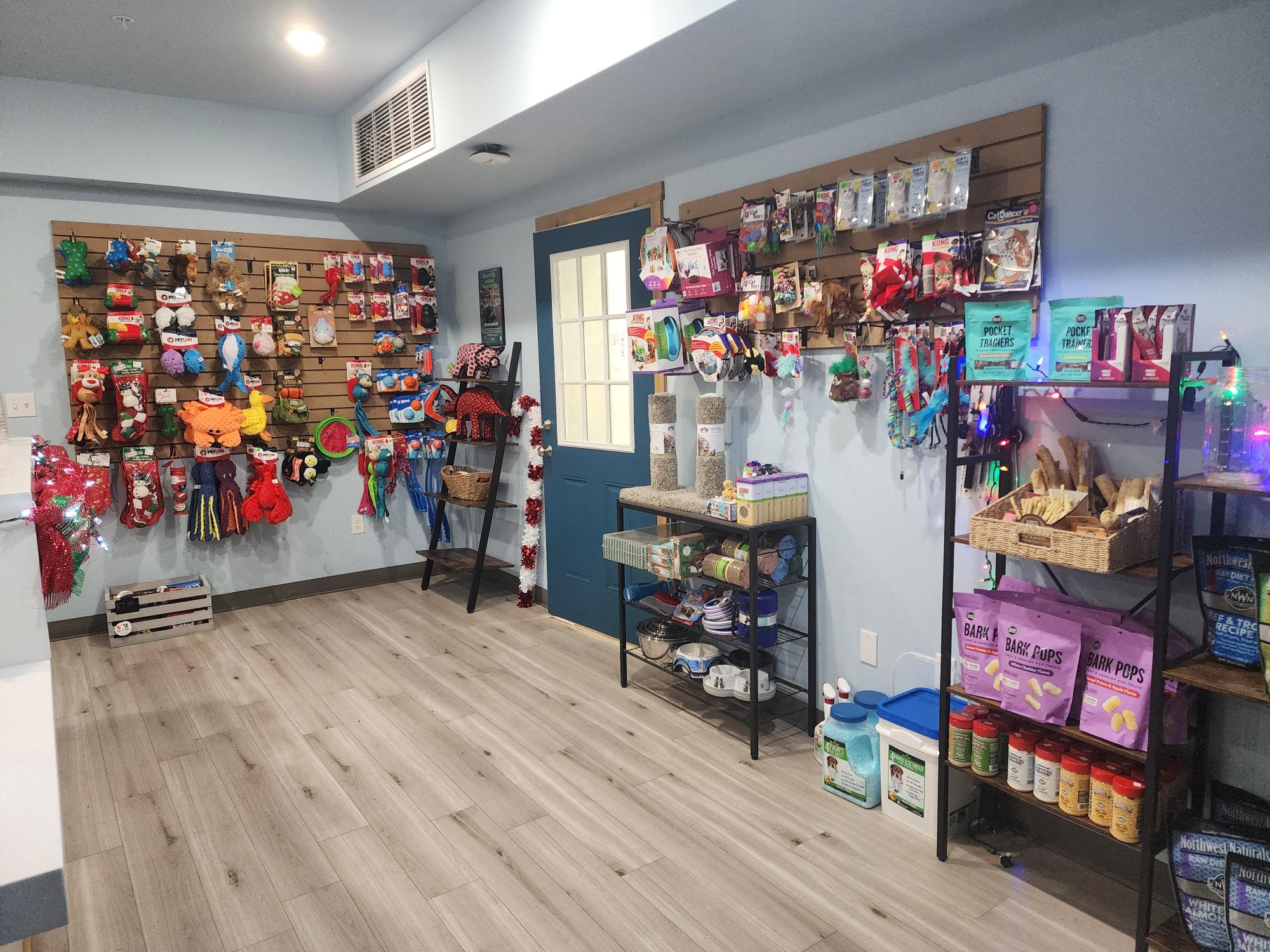 Pet Toys, Treats, and Food