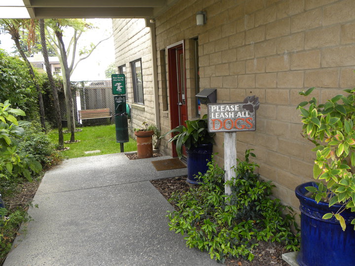 East Lake Animal Clinic's Easy Access Front Entrance