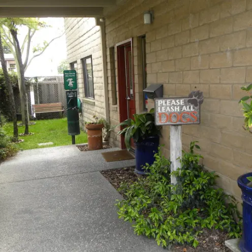 East Lake Animal Clinic's Easy Access Front Entrance