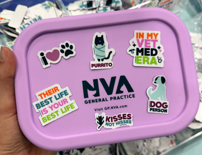 Southwest Veterinary Symposium Stickers