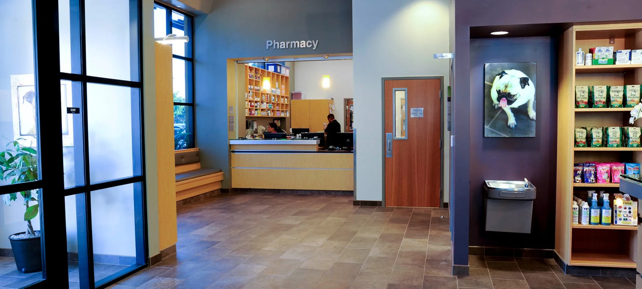 Pharmacy reception Pharmacy reception