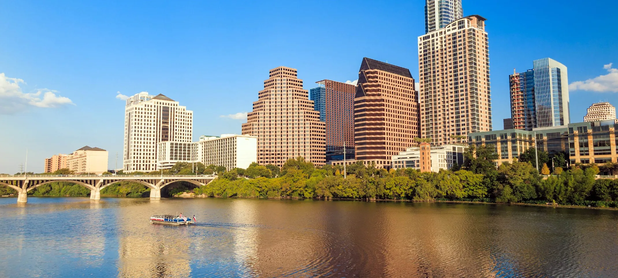 Waterview of the city of Austin, TX Waterview of the city of Austin, TX