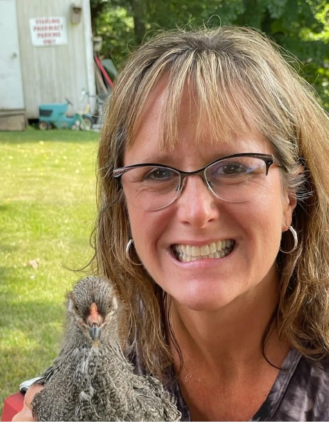 Dr. Hiedi Orr with 2 puppies Dr. Hiedi Orr with 2 puppies