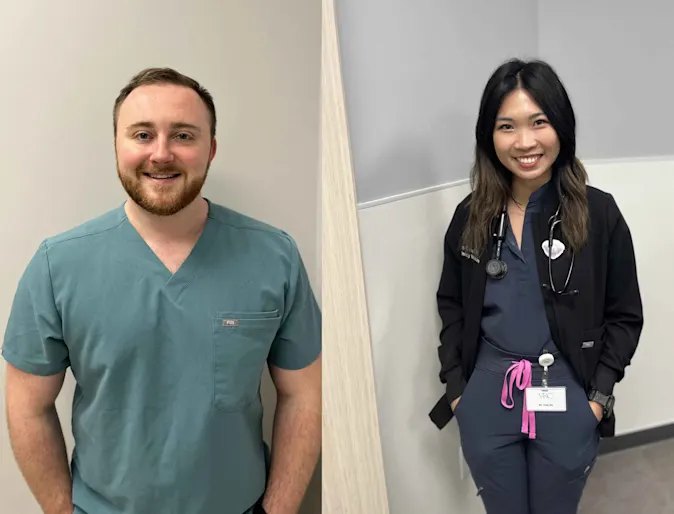 Dr. Wade Zdroik and Dr. Truc Vu Dr. Wade Zdroik and Dr. Truc Vu