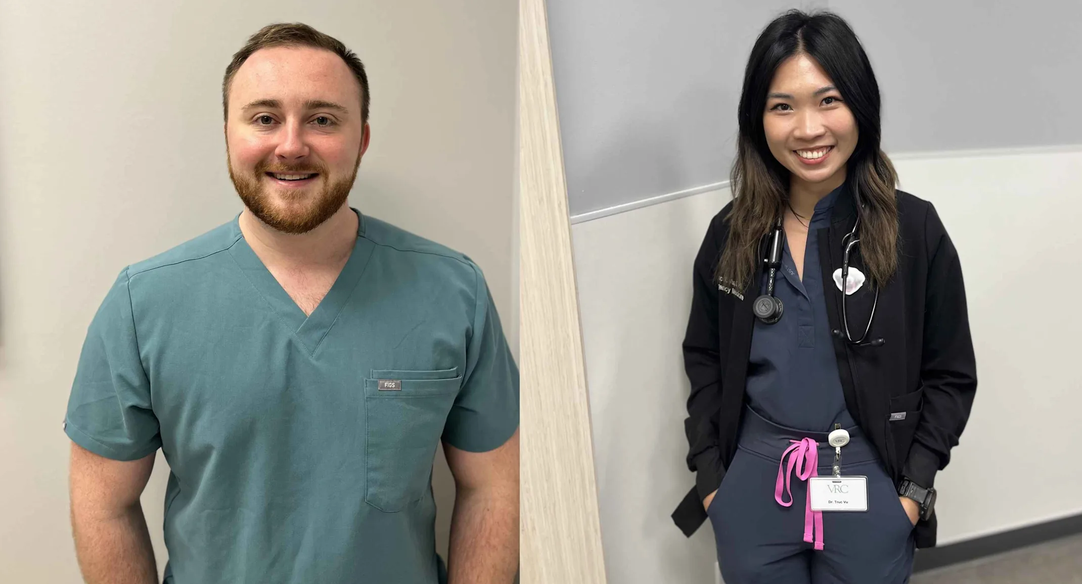 Dr. Wade Zdroik and Dr. Truc Vu Dr. Wade Zdroik and Dr. Truc Vu