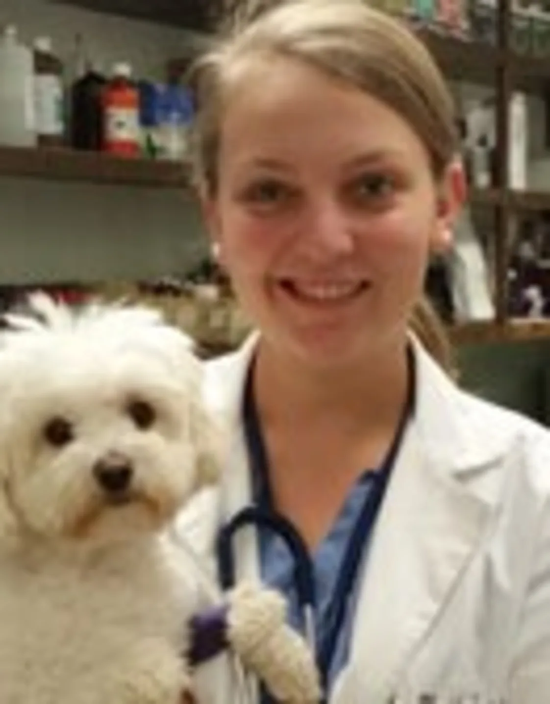 Dr. Heather Theriot in University Animal Clinic Dr. Heather Theriot in University Animal Clinic