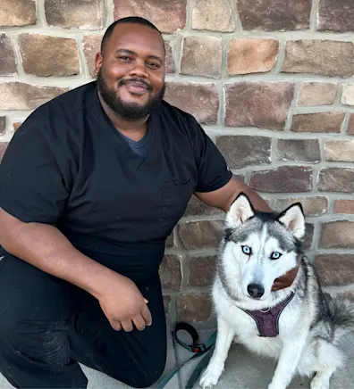 A portrait photo of Veterinary Assistant Marq A portrait photo of Veterinary Assistant Marq