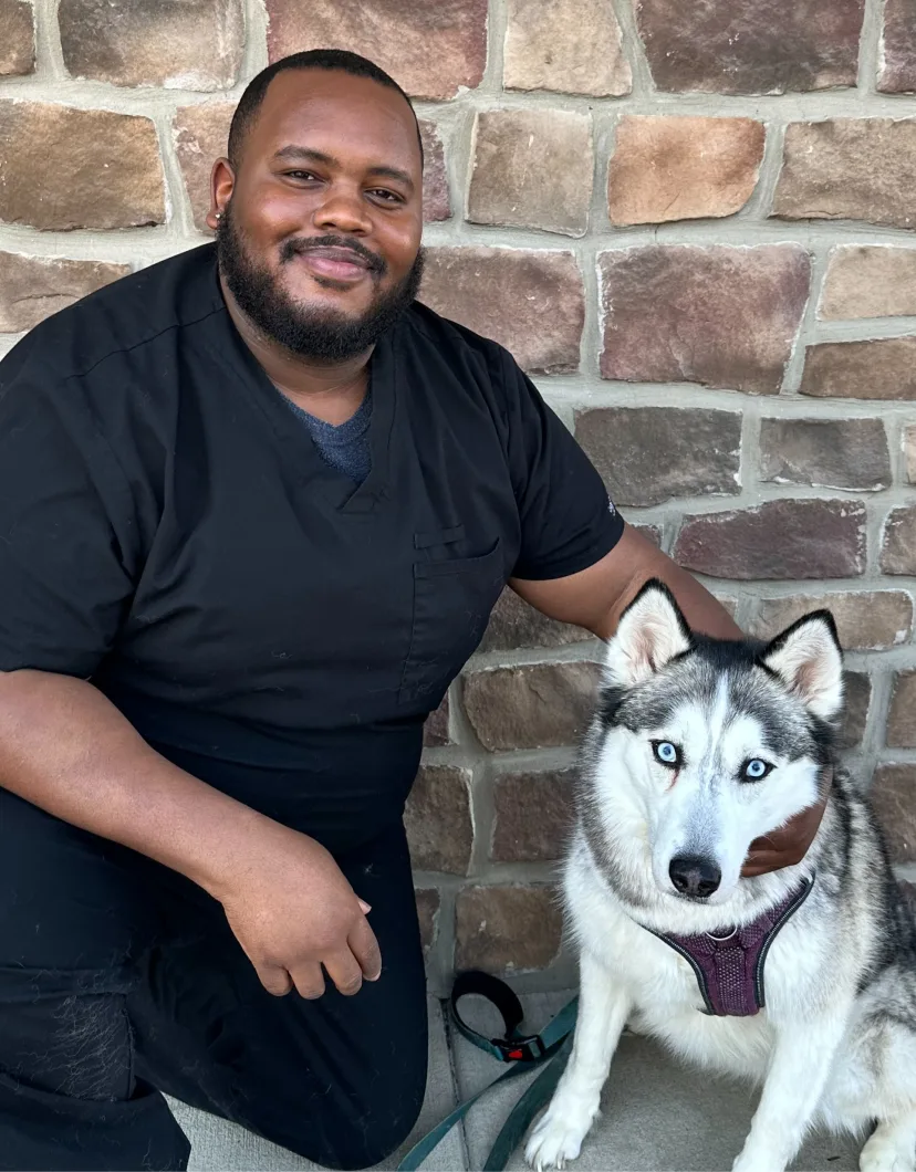 A portrait photo of Veterinary Assistant Marq