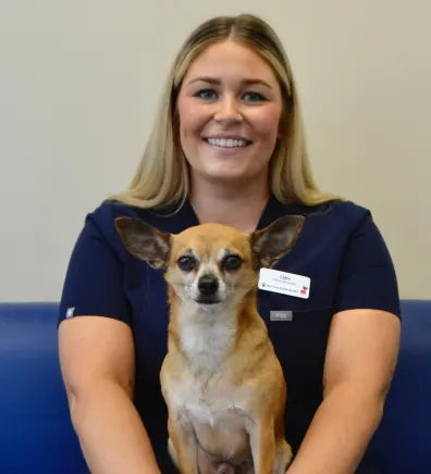 Ciara at Blue Cross Animal Hospital