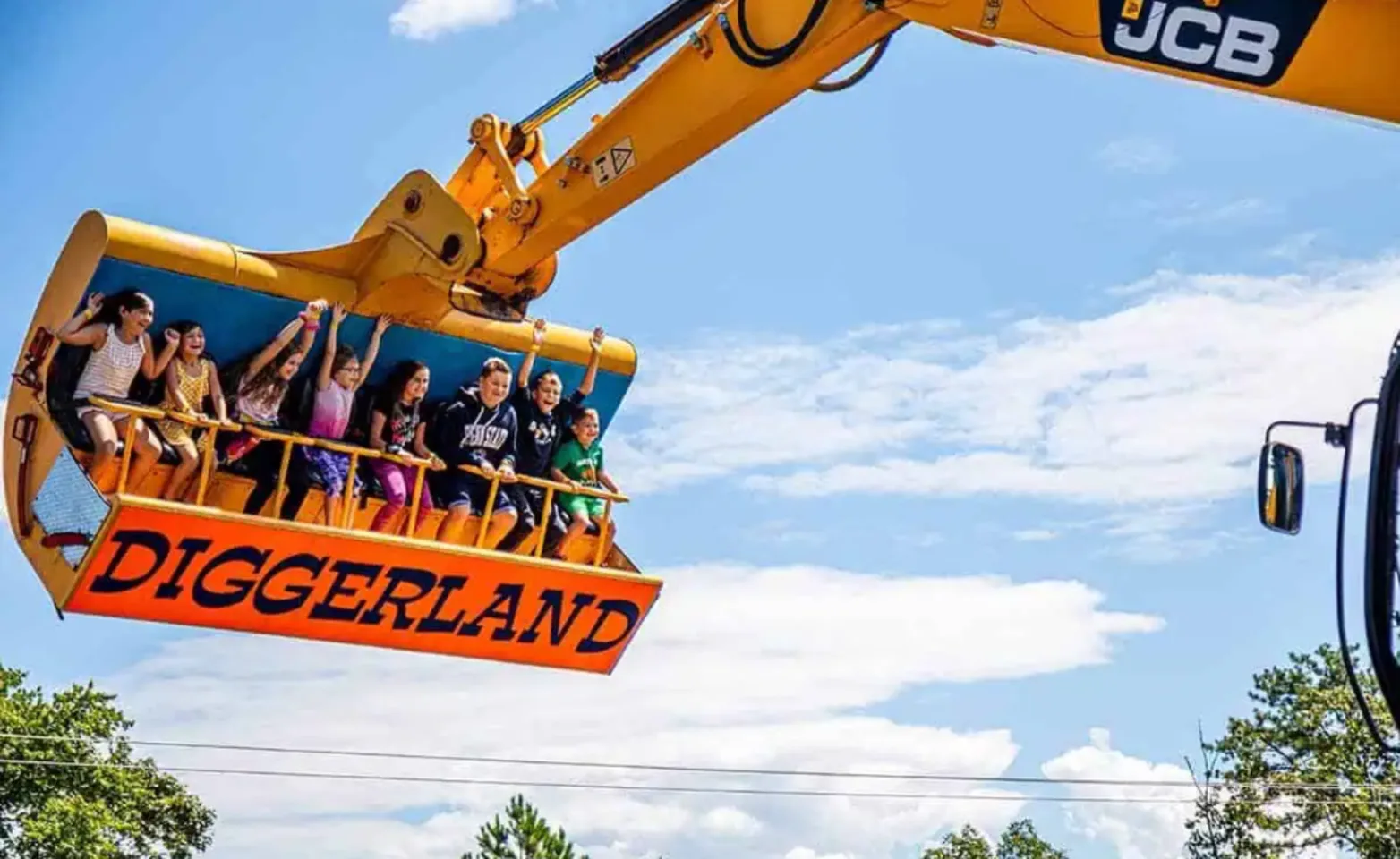 a stock photo of a diggerland ride a stock photo of a diggerland ride