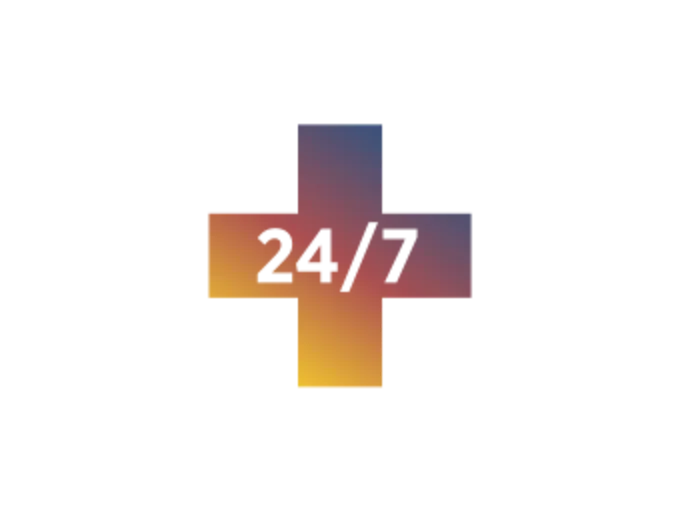 Emergency 24/7 icon Emergency 24/7 icon