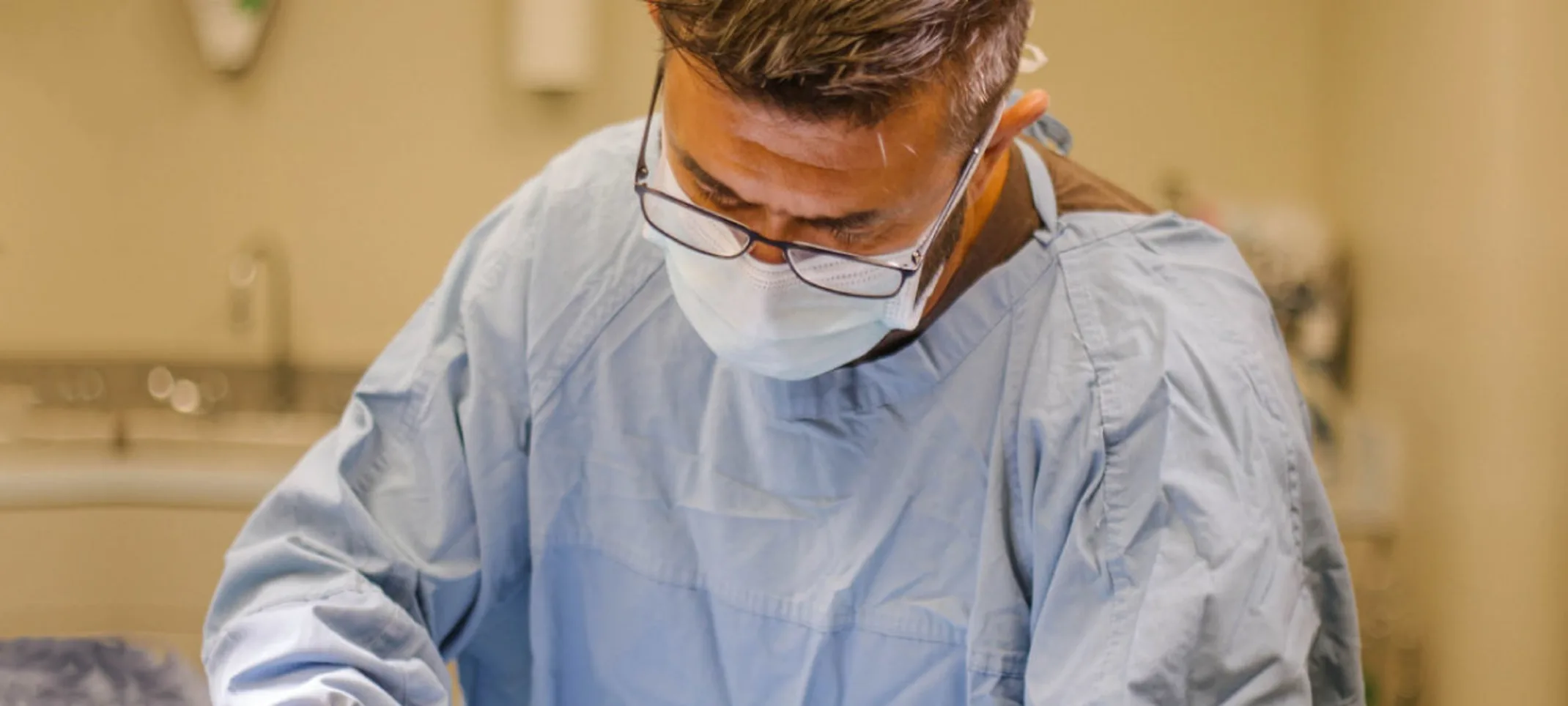 Surgeon performing surgery Surgeon performing surgery