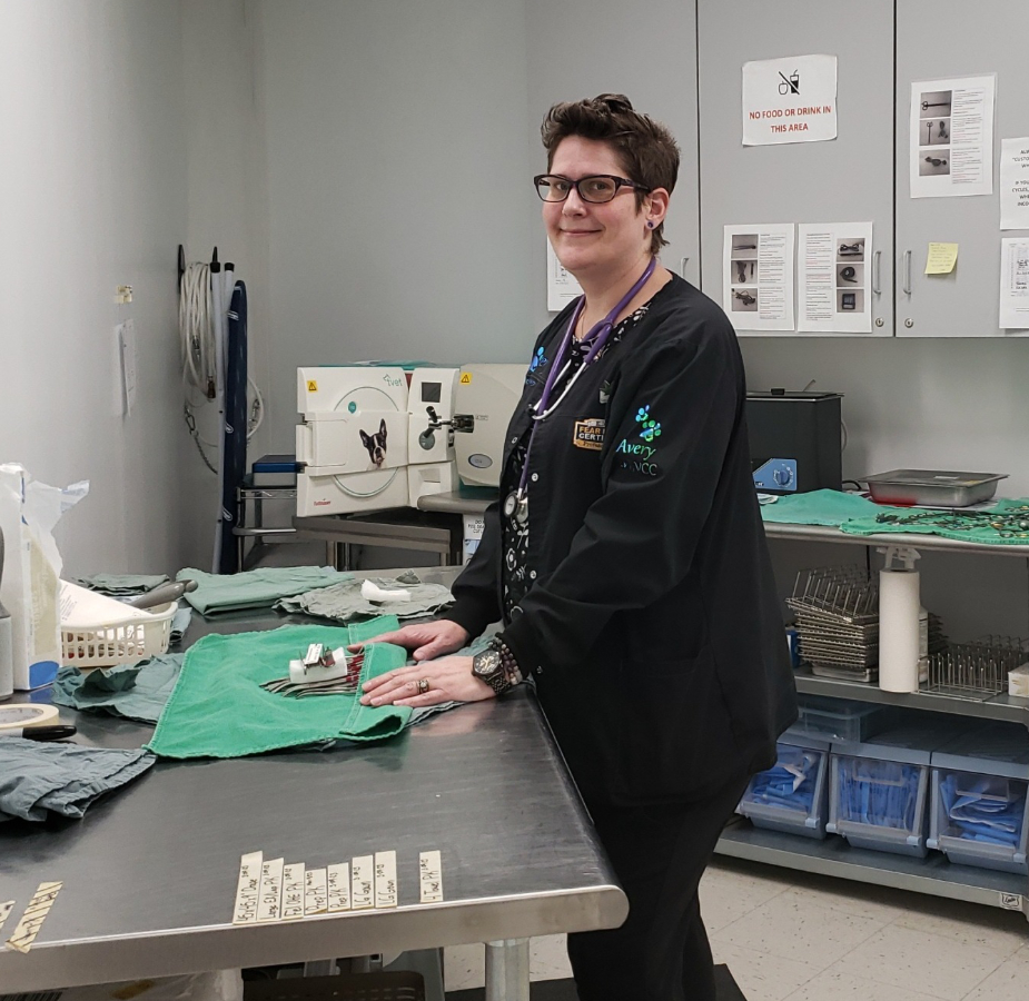 Packs Preparation Area