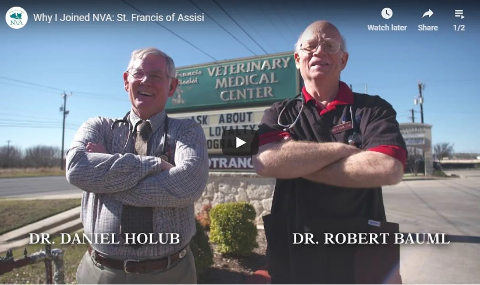 St. Francis of Assisi Veterinary Medical Center Testimonial Video
