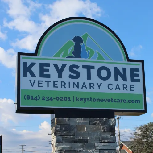 Keystone Veterinary Care Sign 
