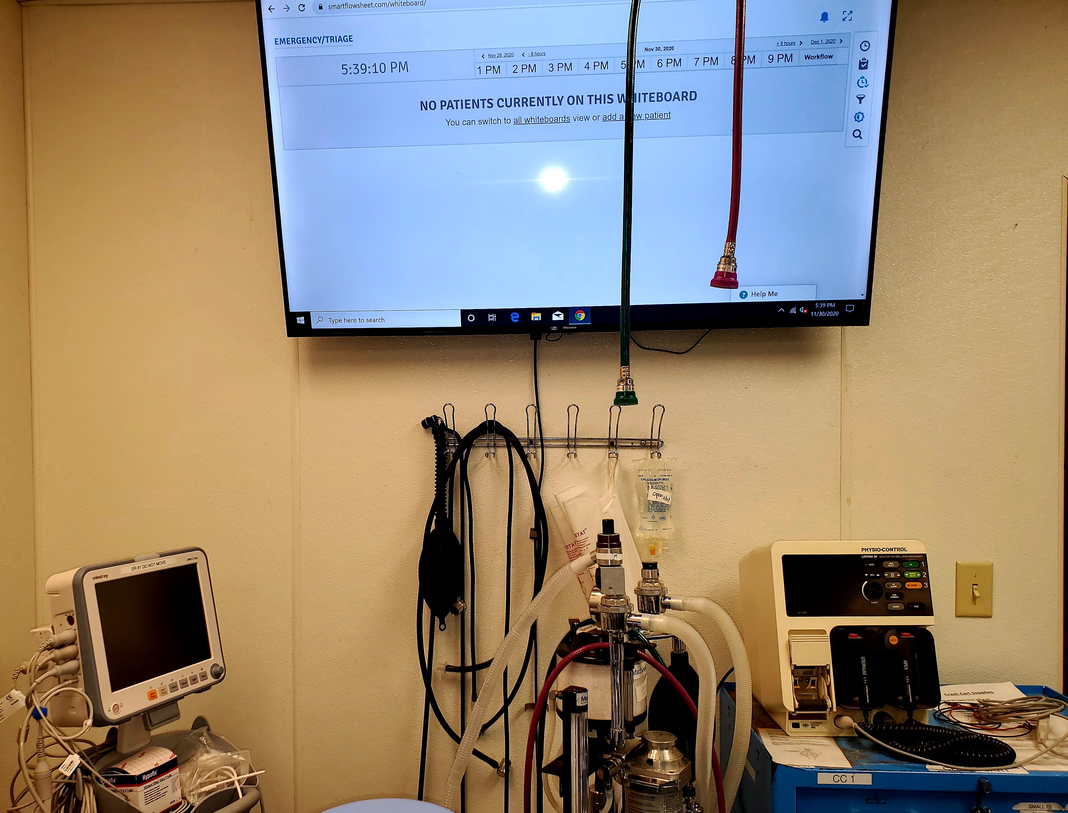 ICU equipement and tech at Westbridge Veterinary Referral Hospital