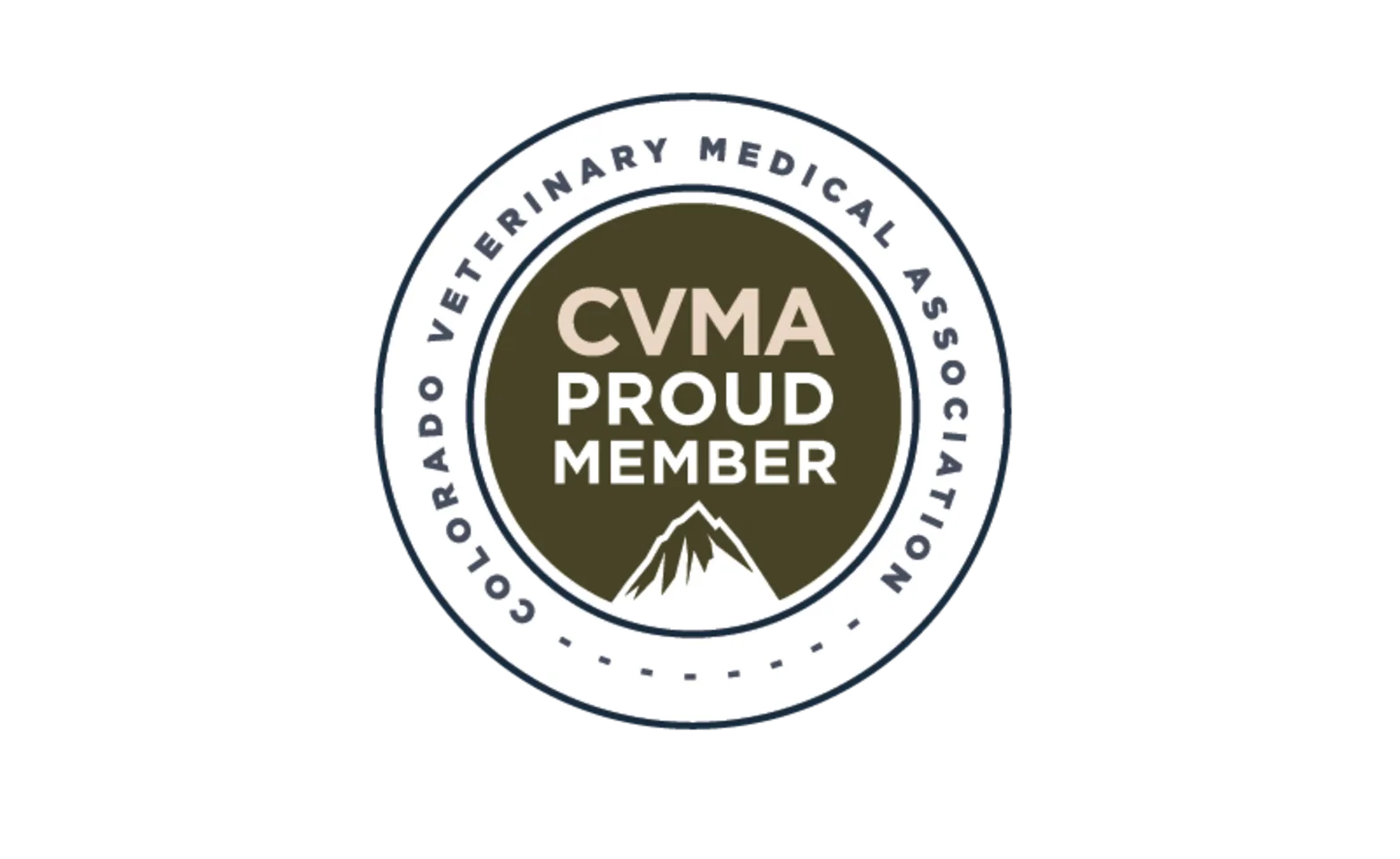 Colorado Veterinary Medical Association (CVMA) Proud Member Colorado Veterinary Medical Association (CVMA) Proud Member