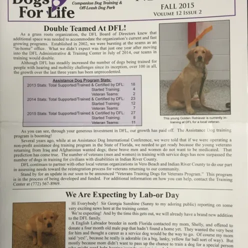 Paw Prints Newsletter