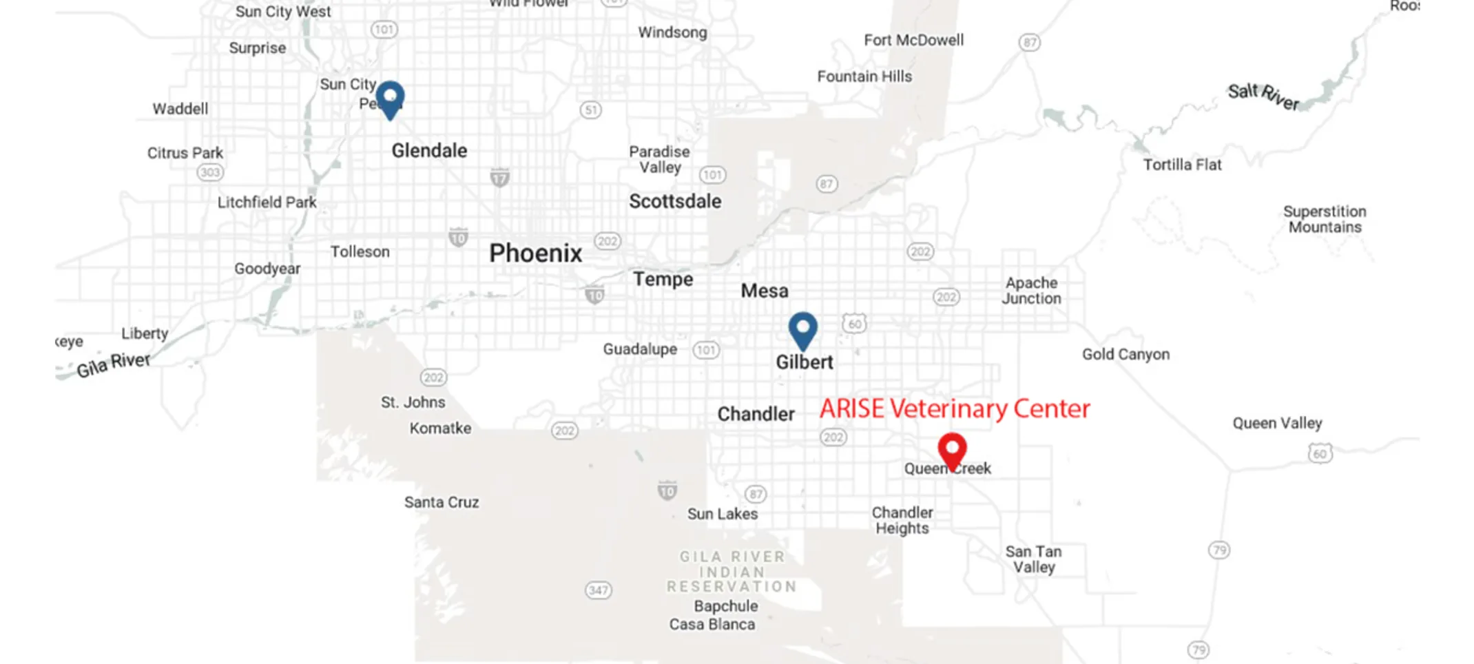 Map for AVECCC Map for AVECCC