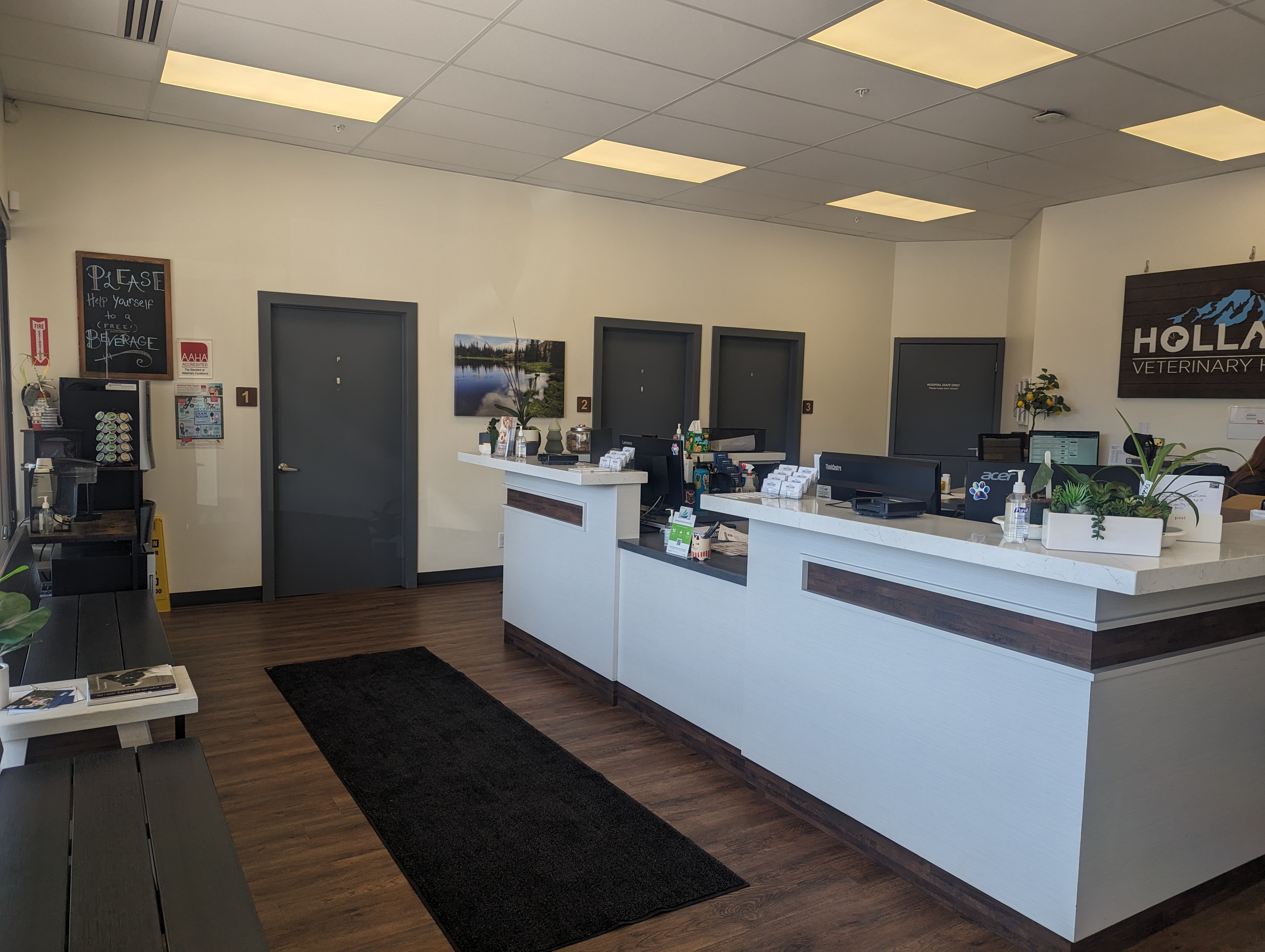 Front Desk Additional Rooms