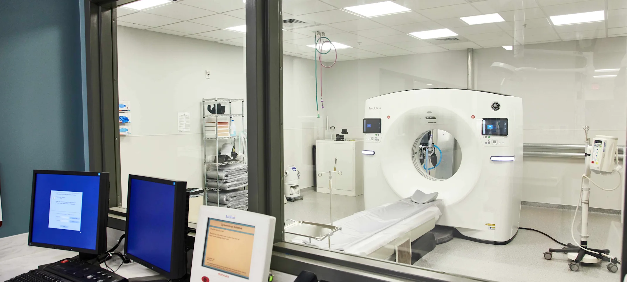 CT Machine Room CT Machine Room