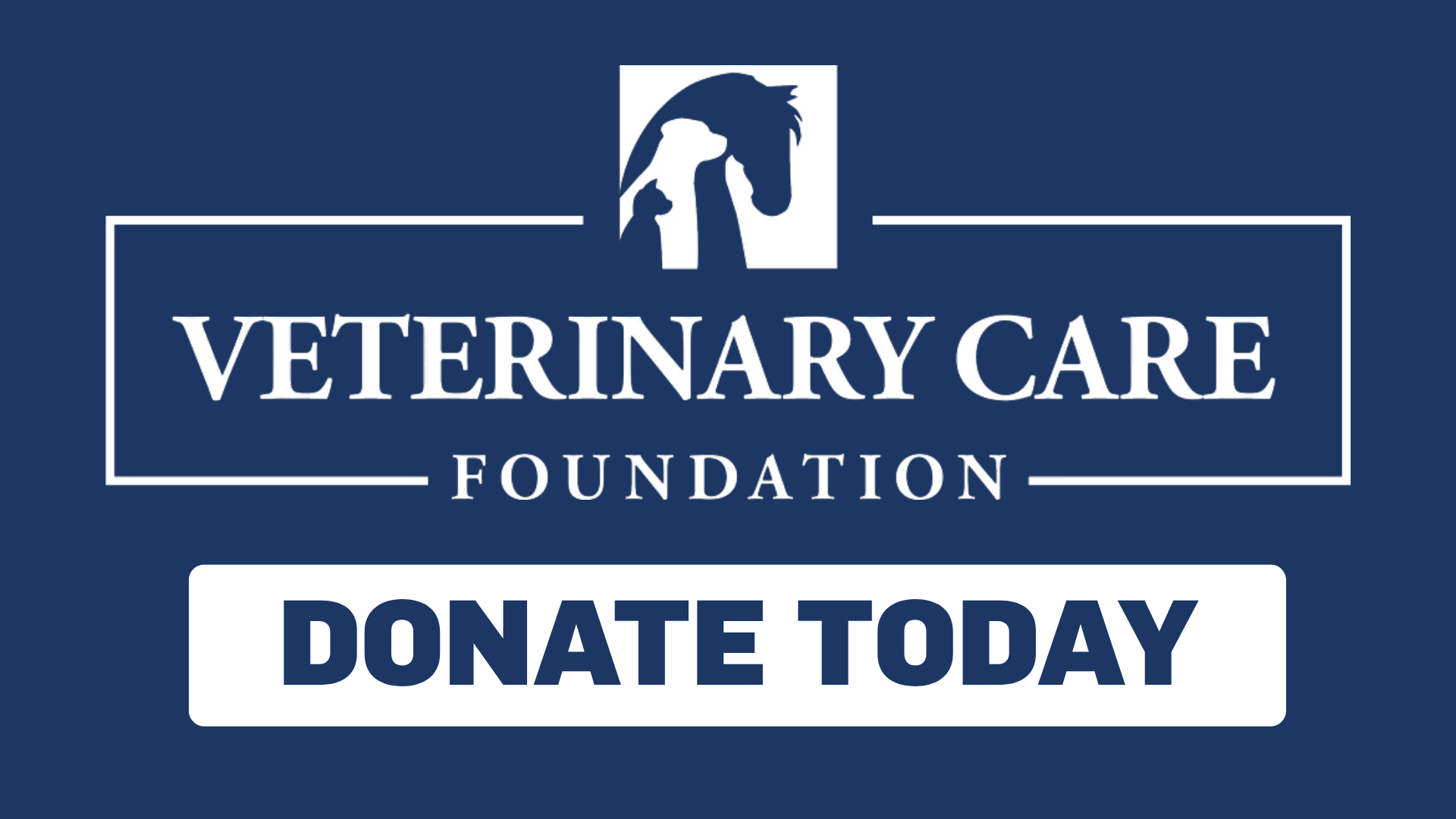 Veterinary Care Foundation Donate
